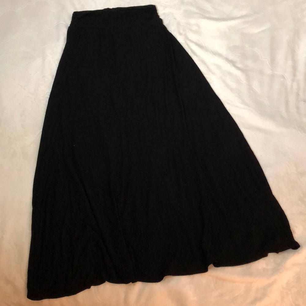 Black Maxi Skirt